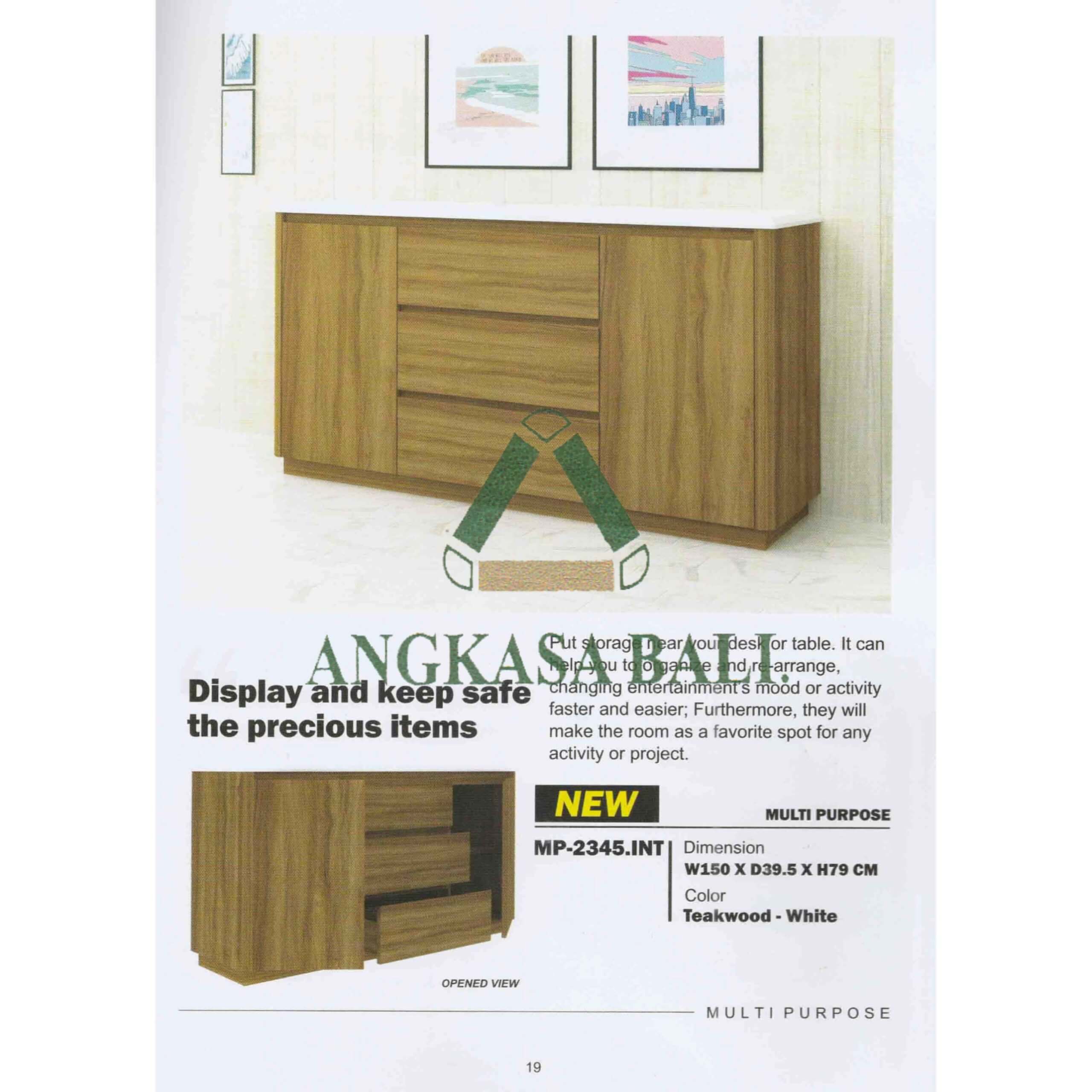  Lemari  Credenza MP 2345 INT Expo di  Bali  Denpasar  Angkasa Bali 